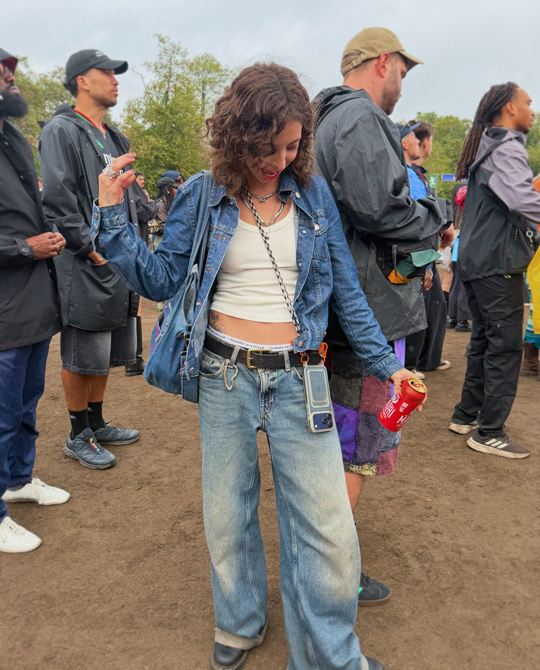 Festivalgoer at All Points East