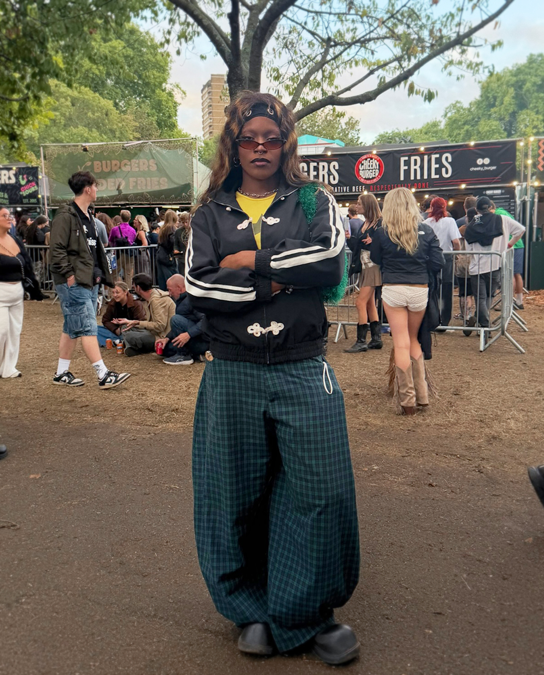 Festivalgoer at All Points East